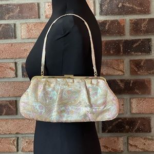 Fabric Clutch/Shoulder Purse